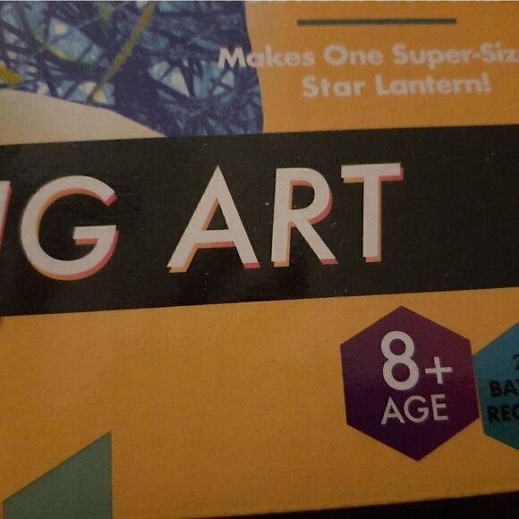 Kids Star String Kit Craft. 3D. LED. Batteries not Included. NIB - Picture 8 of 8